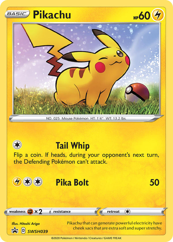 Pikachu Sword & Shield Promos SET-SWSH039