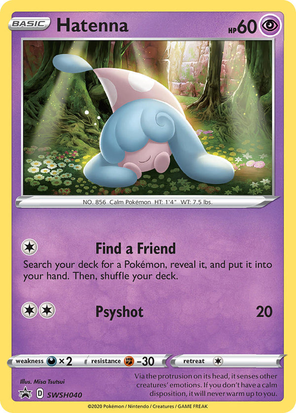 Hatenna Sword & Shield Promos SET-SWSH040