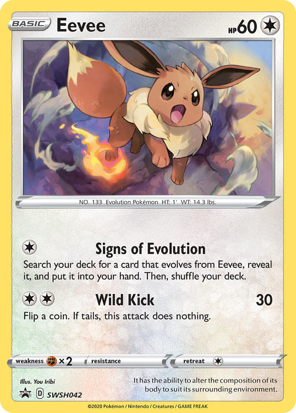 Eevee Sword & Shield Promos SET-SWSH042