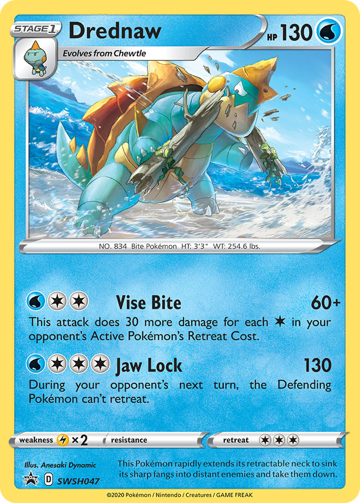 Drednaw Sword & Shield Promos SET-SWSH047