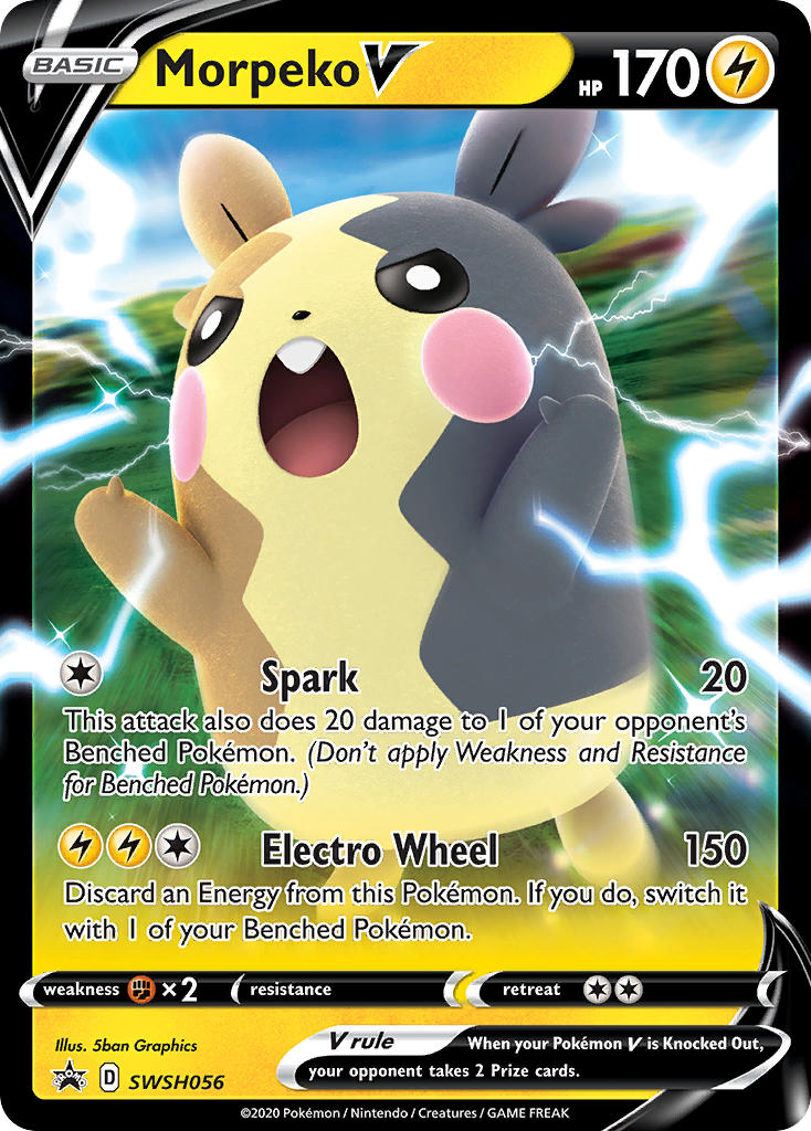 Morpeko V Sword & Shield Promos SET-SWSH056