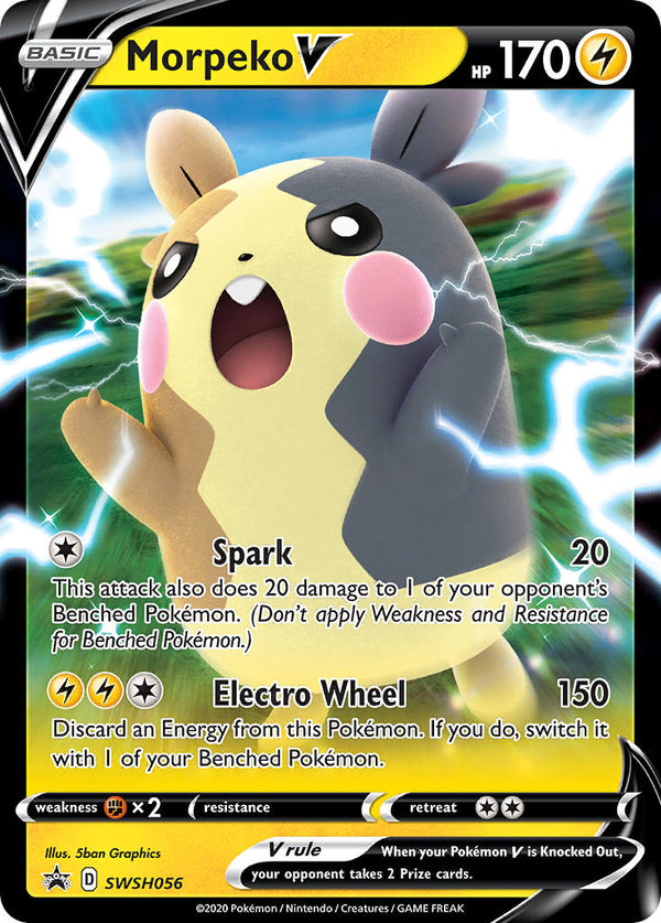 Morpeko V Sword & Shield Promos SET-SWSH056
