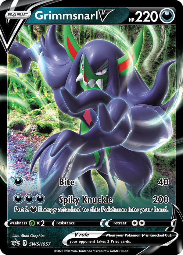 Grimmsnarl V Sword & Shield Promos SET-SWSH057