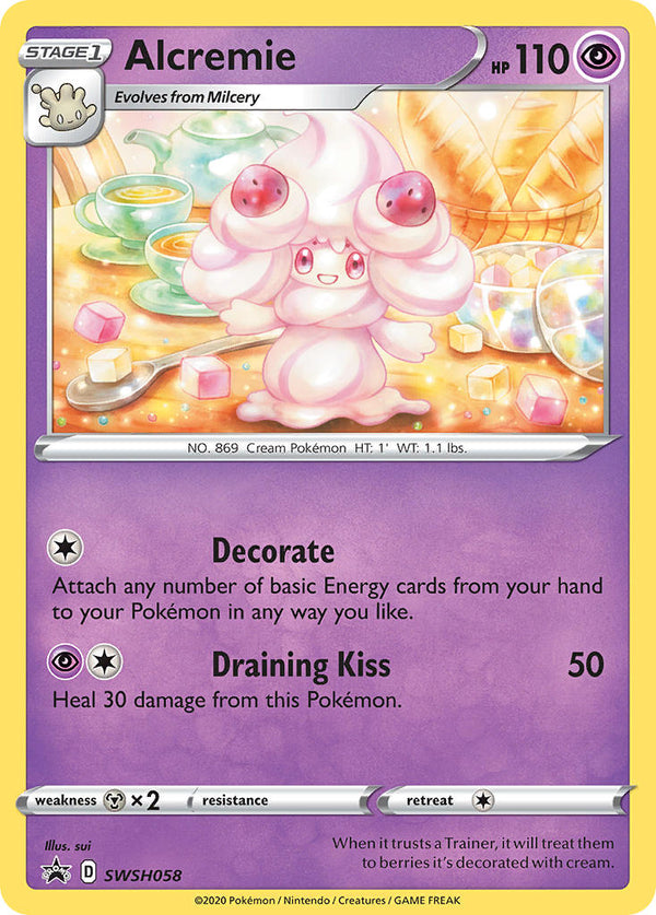 Alcremie Sword & Shield Promos SET-SWSH058
