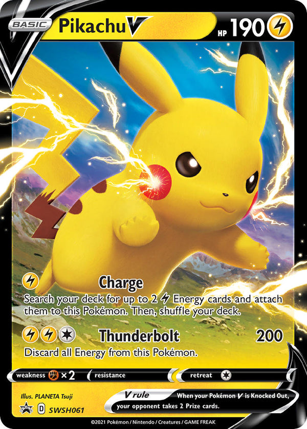Pikachu V Sword & Shield Promos SET-SWSH061