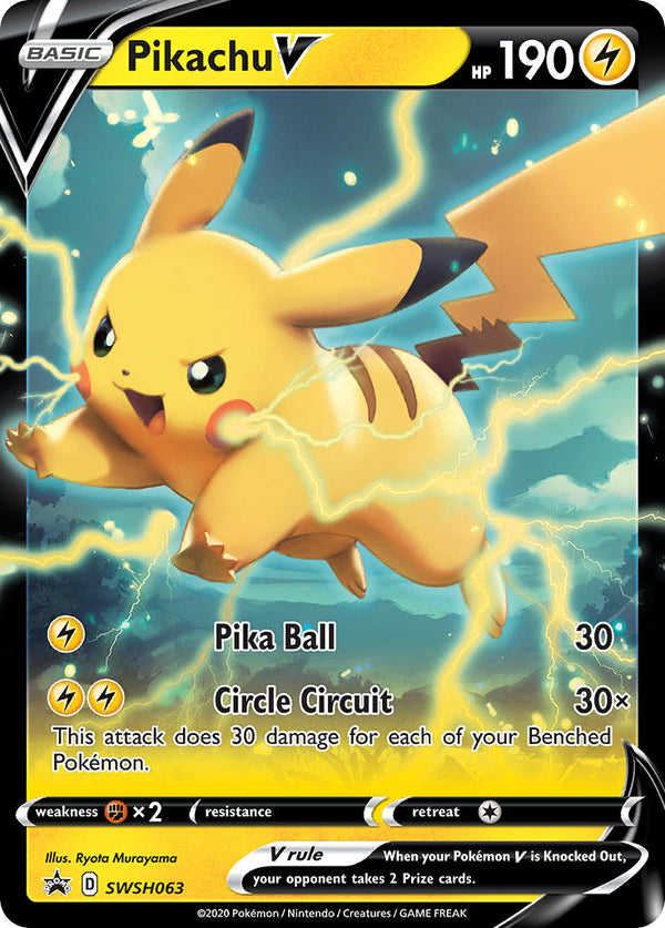 Pikachu V Sword & Shield Promos SET-SWSH063