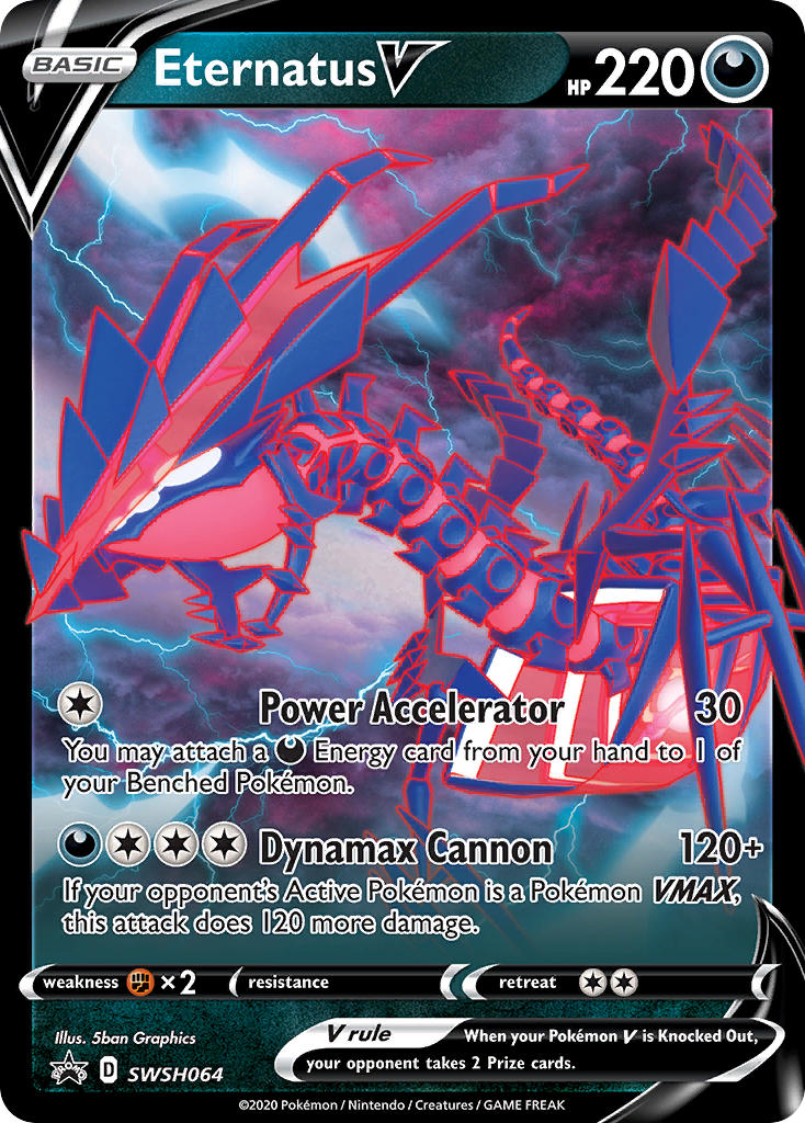 Eternatus V Sword & Shield Promos SET-SWSH064