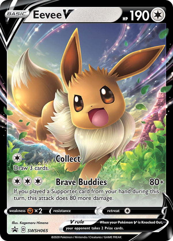 Eevee V Sword & Shield Promos SET-SWSH065