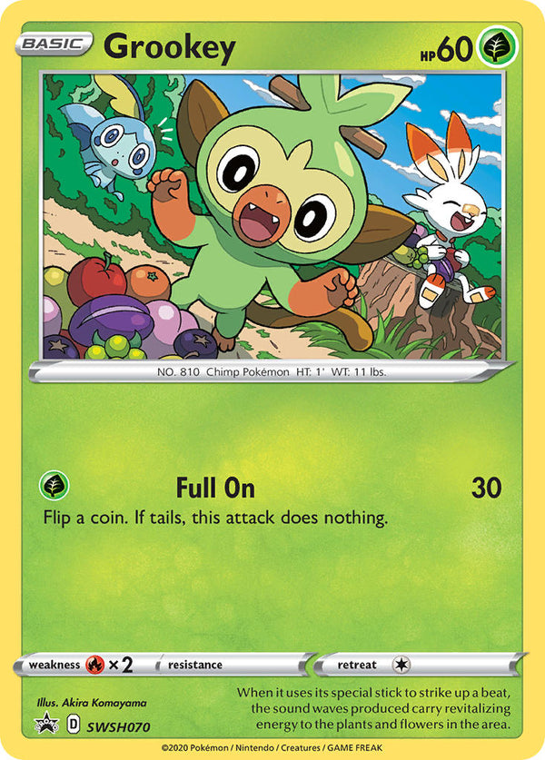 Grookey Sword & Shield Promos SET-SWSH070