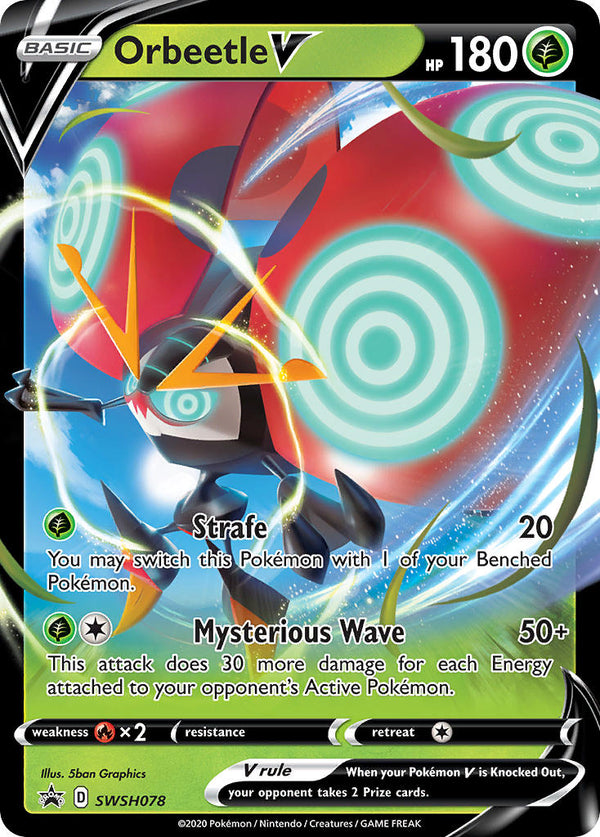 Orbeetle V Sword & Shield Promos SET-SWSH078