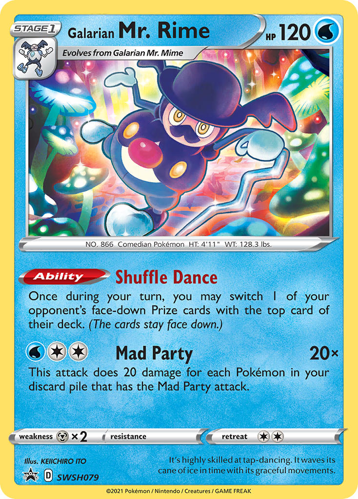 Galarian Mr. Rime Sword & Shield Promos SET-SWSH079
