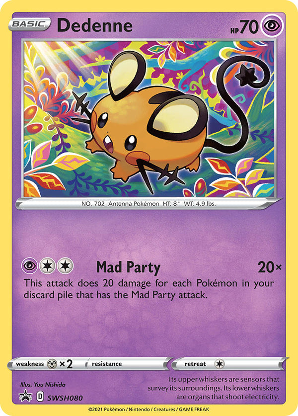Dedenne Sword & Shield Promos SET-SWSH080