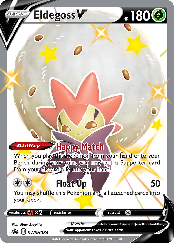 Eldegoss V Sword & Shield Promos SET-SWSH084