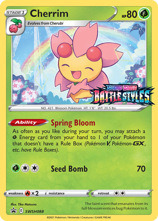 Cherrim Sword & Shield Promos SET-SWSH088