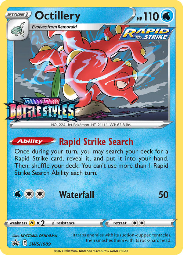Octillery Sword & Shield Promos SET-SWSH089