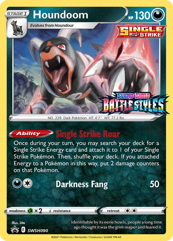 Houndoom Sword & Shield Promos SET-SWSH090