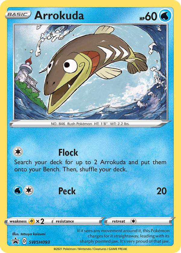 Arrokuda Sword & Shield Promos SET-SWSH093