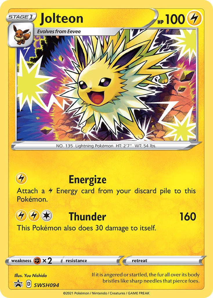 Jolteon Sword & Shield Promos SET-SWSH094