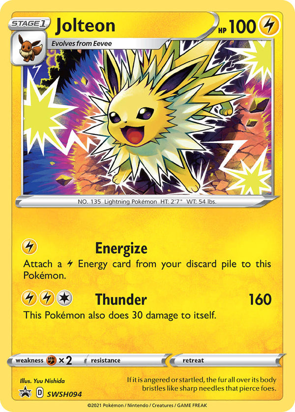 Jolteon Sword & Shield Promos SET-SWSH094
