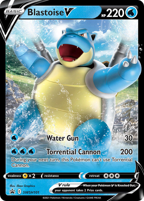 Blastoise V Sword & Shield Promos SET-SWSH101