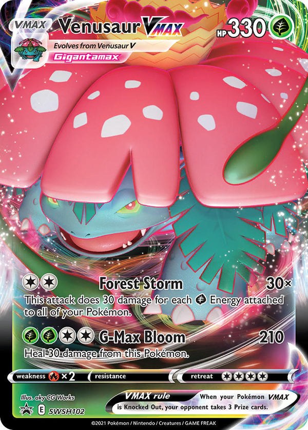 Venusaur VMAX Sword & Shield Promos SET-SWSH102