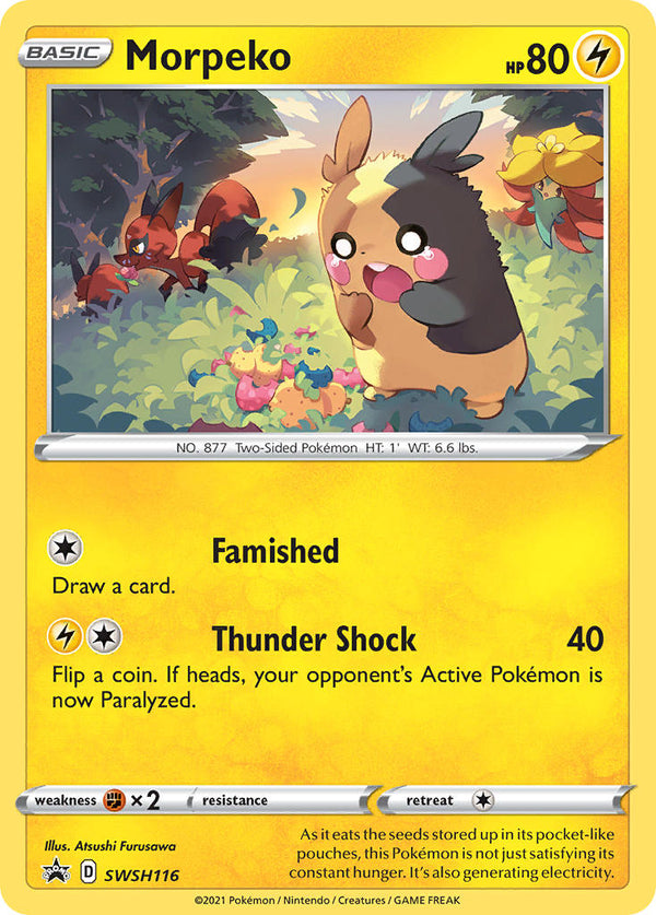 Morpeko Sword & Shield Promos SET-SWSH116