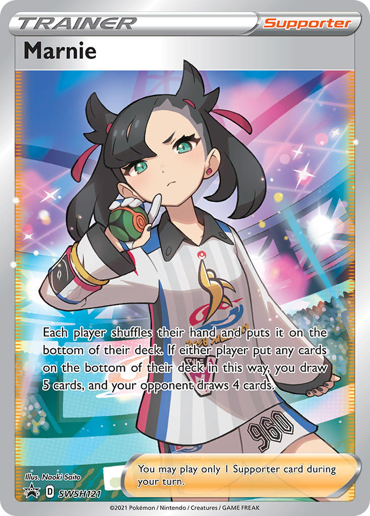 Marnie Sword & Shield Promos SET-SWSH121