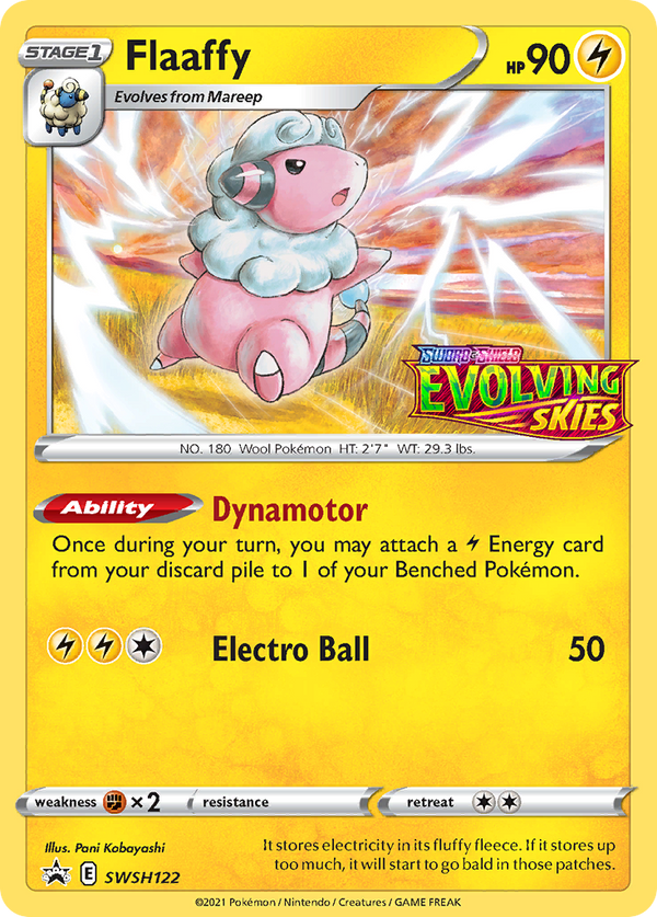 Flaaffy Sword & Shield Promos SET-SWSH122