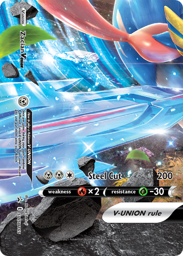 Zacian V-UNION Sword & Shield Promos SET-SWSH165