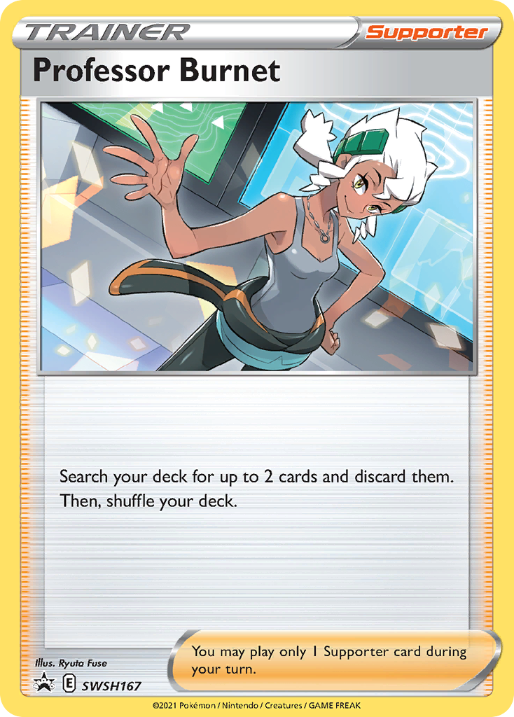 Professor Burnet Sword & Shield Promos SET-SWSH167