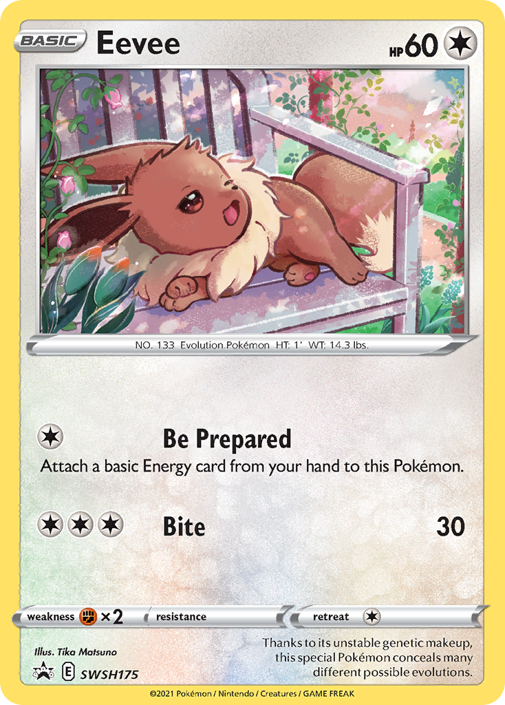 Eevee Sword & Shield Promos SET-SWSH175