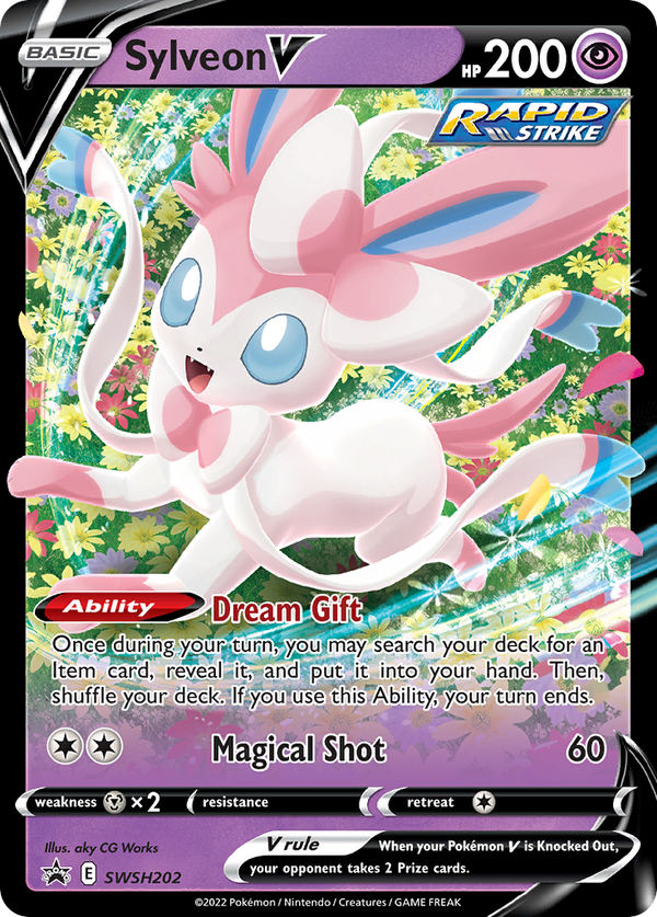 Sylveon V Sword & Shield Promos SET-SWSH202