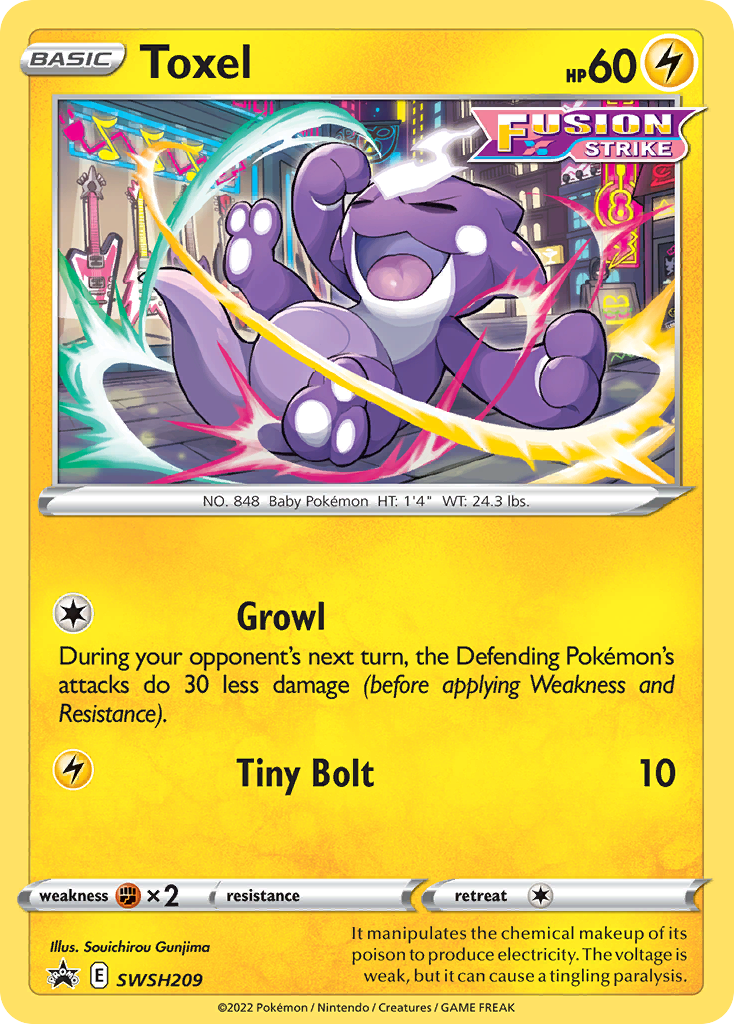 Toxel Sword & Shield Promos SET-SWSH209