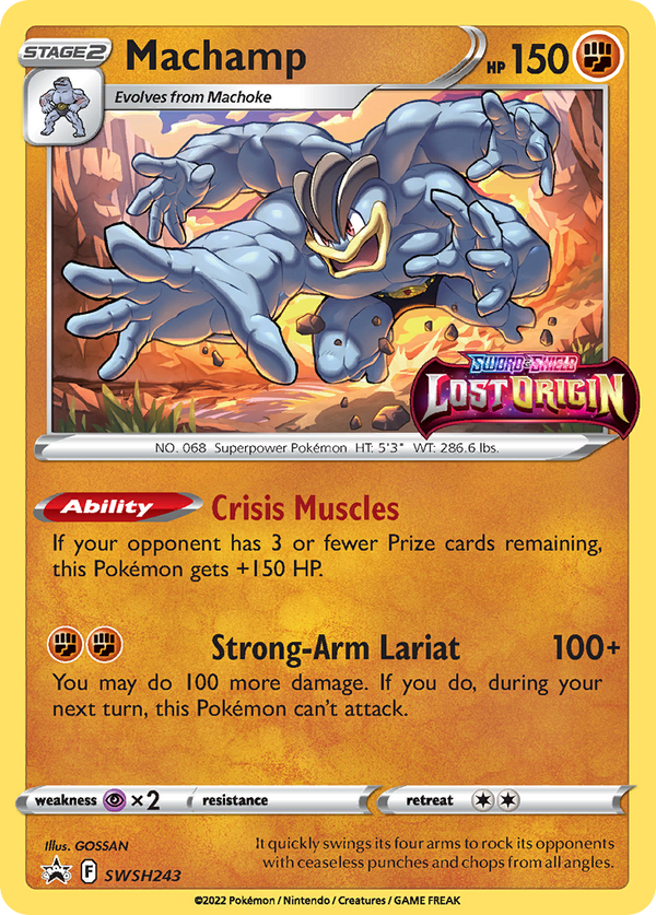 Machamp Sword & Shield Promos SET-SWSH243