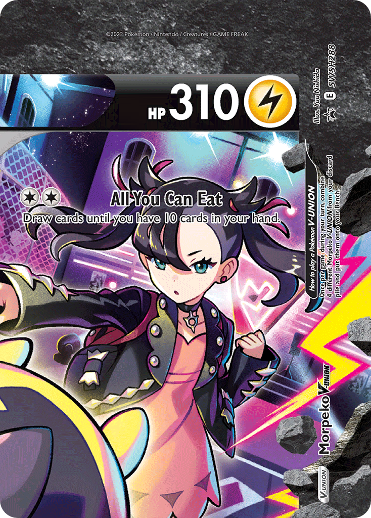 Morpeko V-UNION Sword & Shield Promos SET-SWSH288
