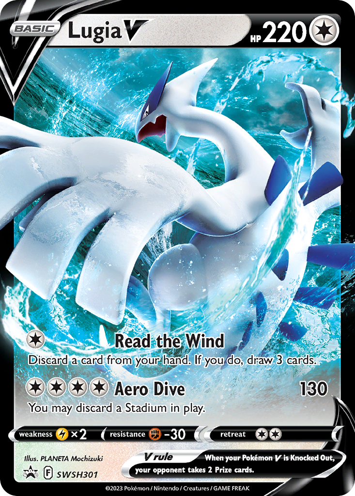 Lugia V Sword & Shield Promos SET-SWSH301