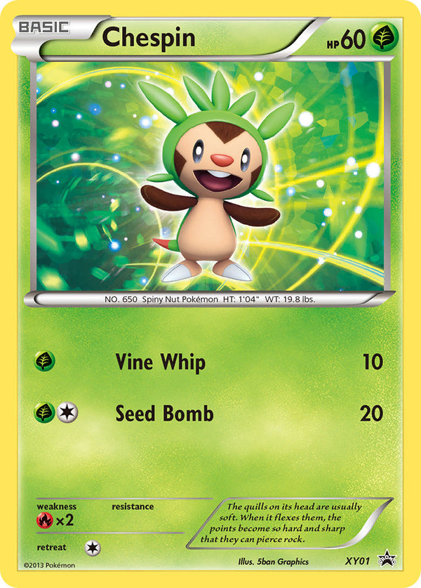 Chespin XY Promos SET-XY01