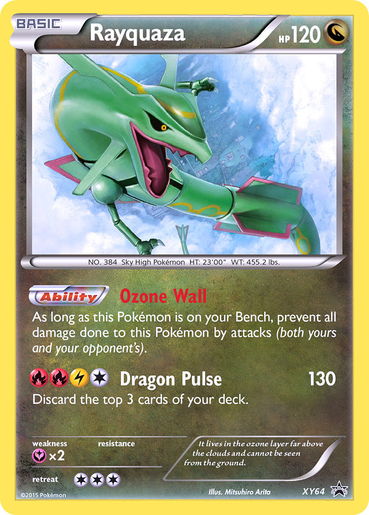 Rayquaza XY Promos SET-XY64