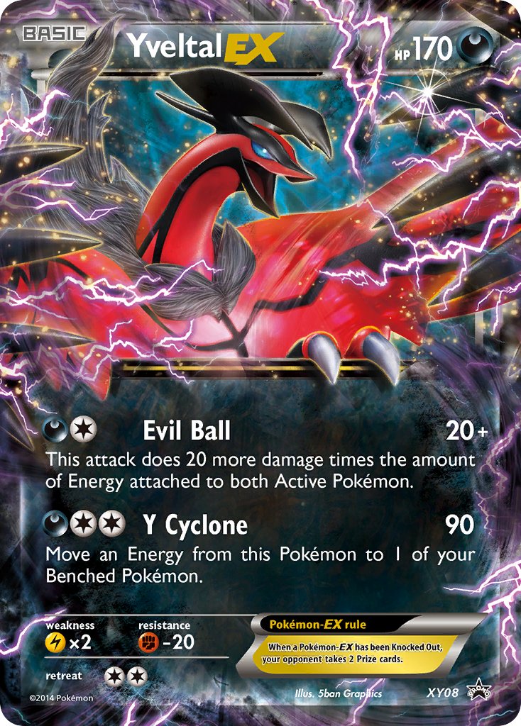 Yveltal-EX XY Promos SET-XY08