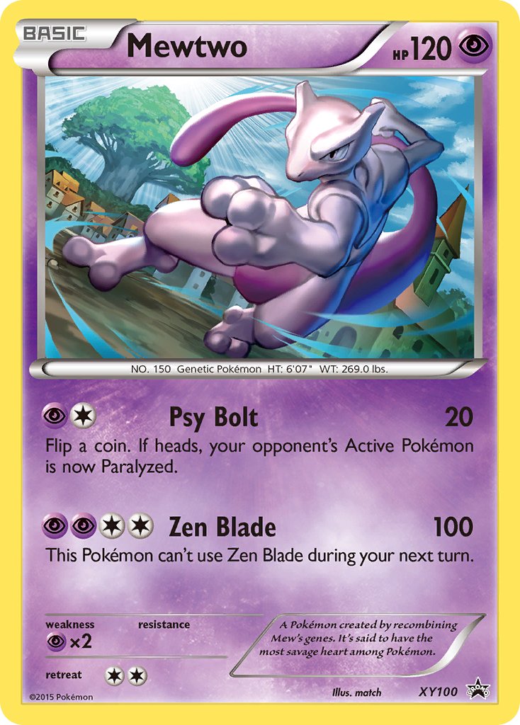 Mewtwo XY Promos SET-XY100