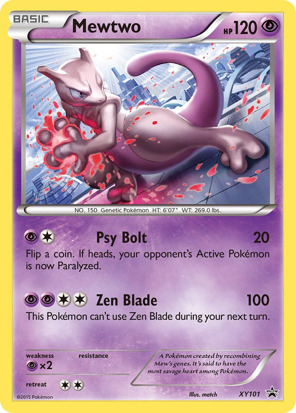 Mewtwo XY Promos SET-XY101