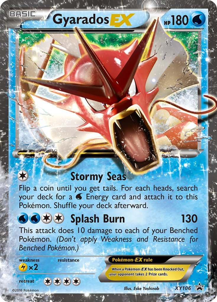 Gyarados-EX XY Promos SET-XY106