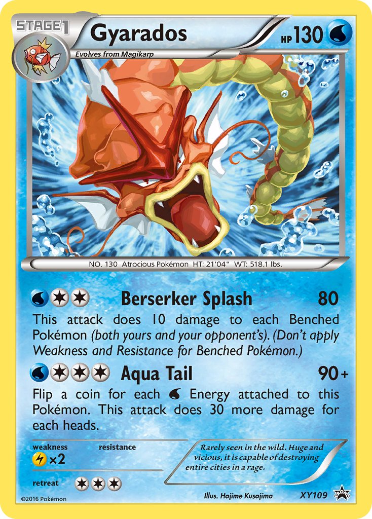 Gyarados XY Promos SET-XY109