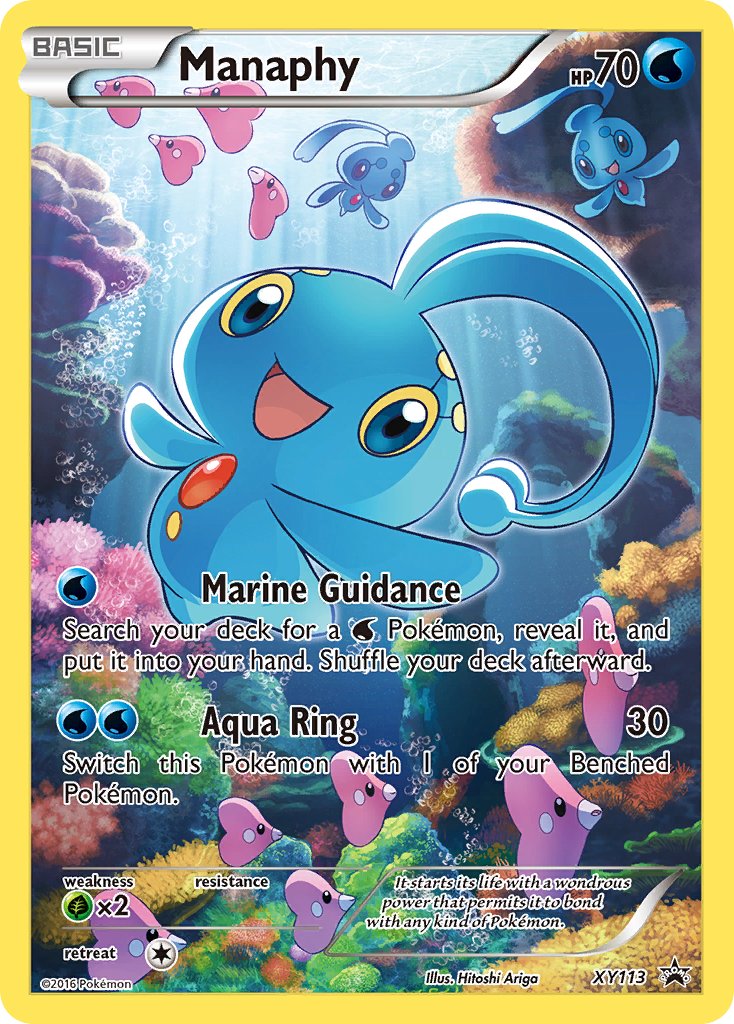 Manaphy XY Promos SET-XY113