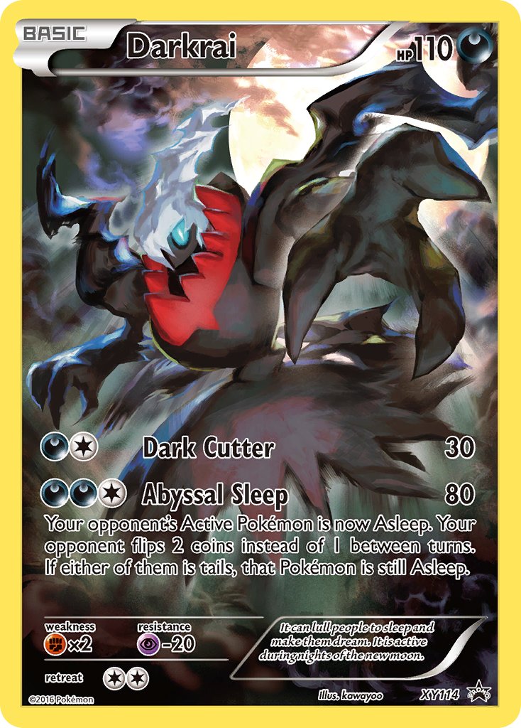 Darkrai XY Promos SET-XY114