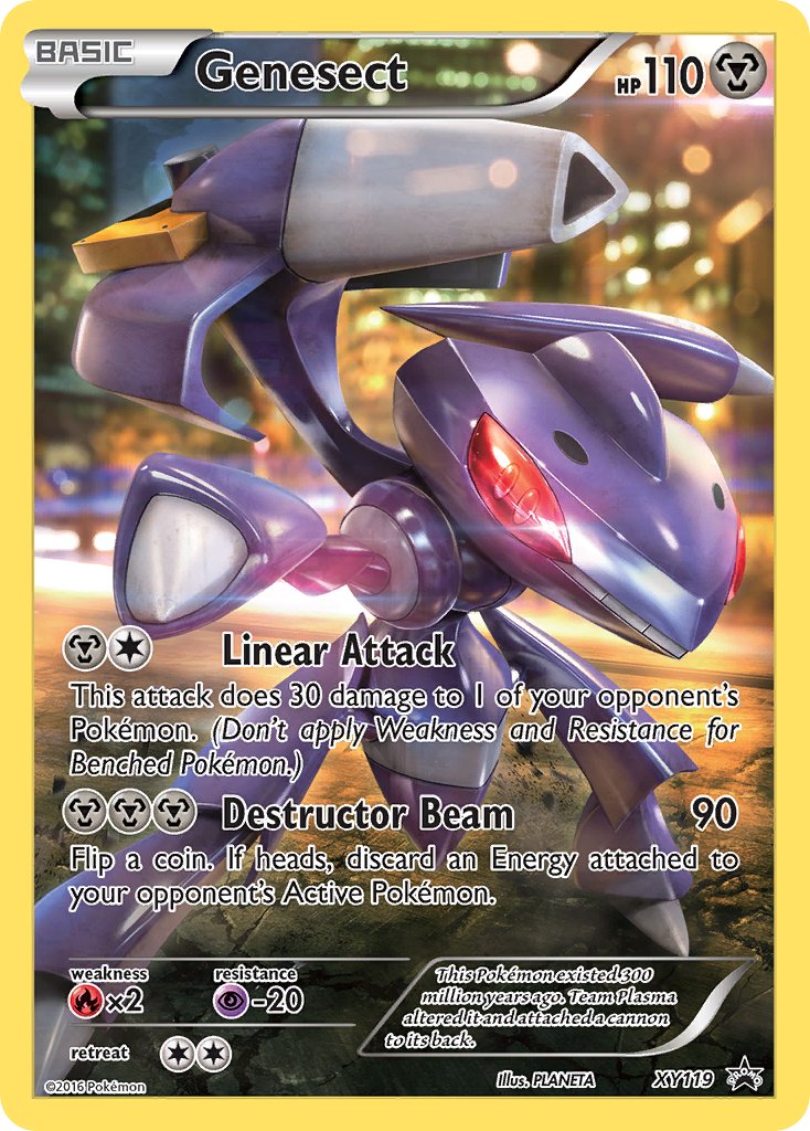 Genesect XY Promos SET-XY119
