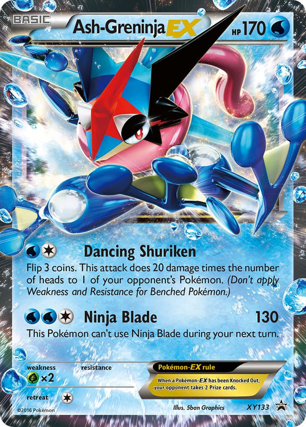 Ash-Greninja-EX XY Promos SET-XY133