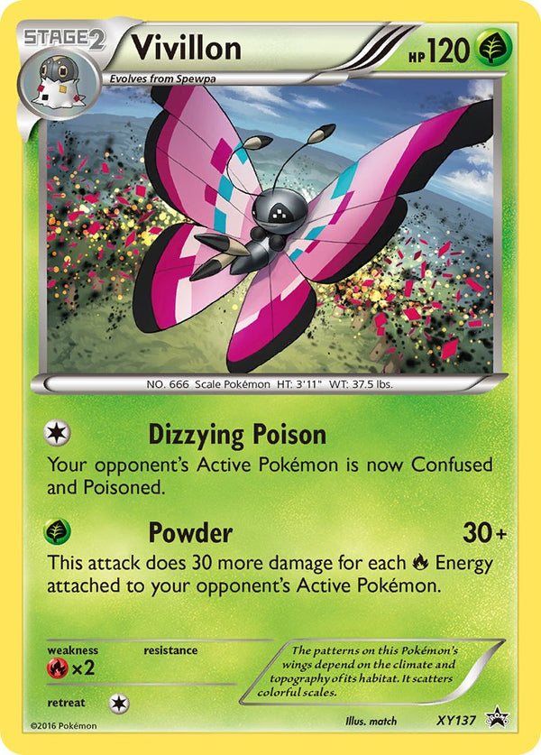 Vivillon XY Promos SET-XY137