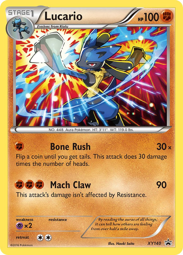 Lucario XY Promos SET-XY140