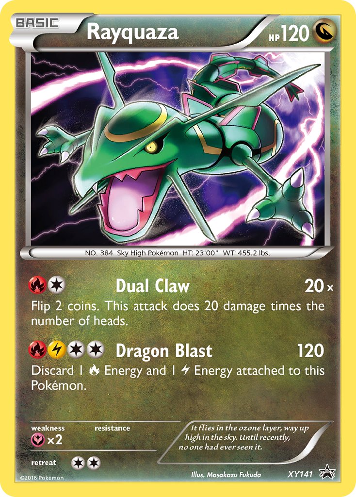 Rayquaza XY Promos SET-XY141